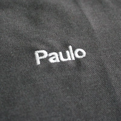 broderie sur polo